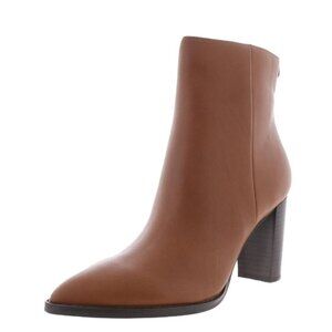 Calvin Klein Women's Yenny Zip Up Block Heel Dress Booties